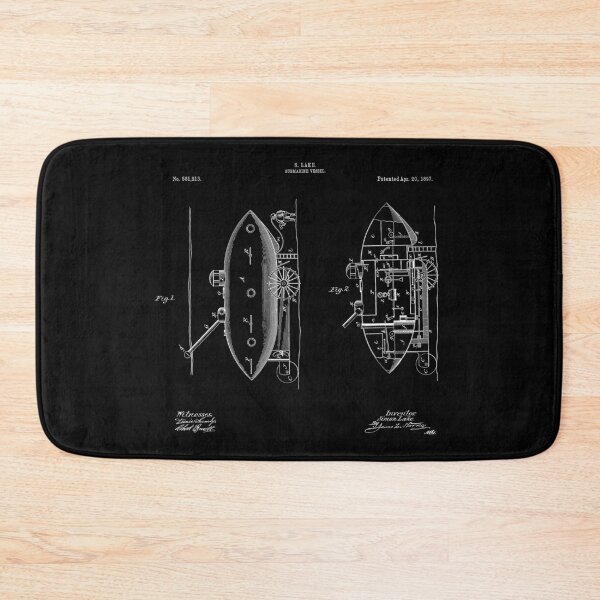 Item preview,  Submarine Vessel Patent  designed and sold by LadyMay Vintage.