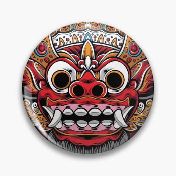 Item preview, barong, topeng yang dilukis dengan tangan designed and sold by yunengsih.