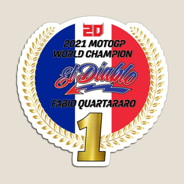 Champion du Monde FQ 2021 France Edition Limitée Magnet