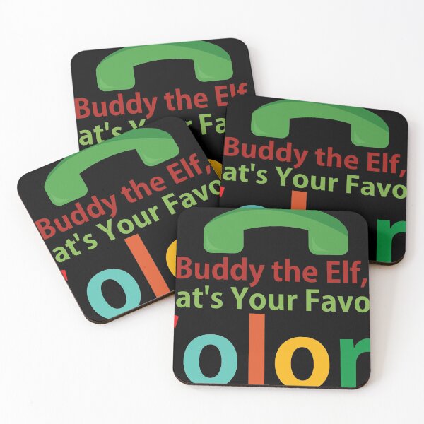 Item preview, Buddy the Elf - What's Your Favorite Color? designed and sold by ismdesigner.