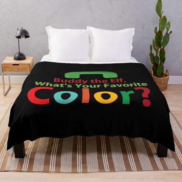 Item preview, Buddy the Elf - What's Your Favorite Color? designed and sold by ismdesigner.