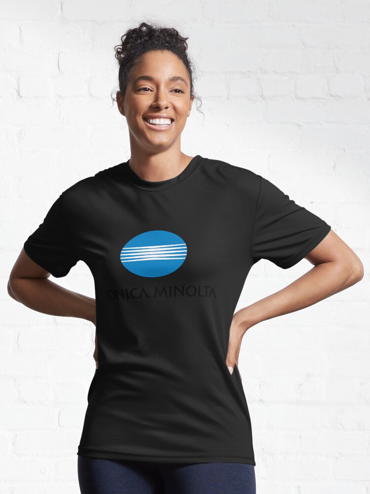 Retro Vintage Konica Minolta Logo | Active T-Shirt