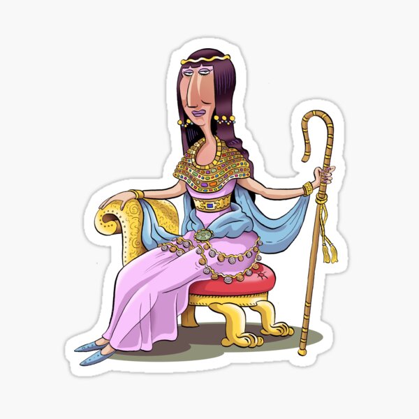 Cleopatra Sticker
