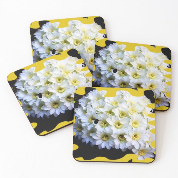 Item preview, White Yellow flower bouquet by Iritof designed and sold by iritof.