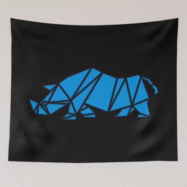 Item preview, geometric rhino designed and sold by the Zarock Shop.