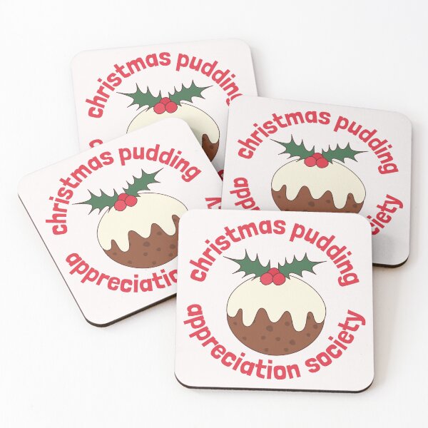 Item preview, Christmas Pudding Appreciation Society Red designed and sold by cashewdays.