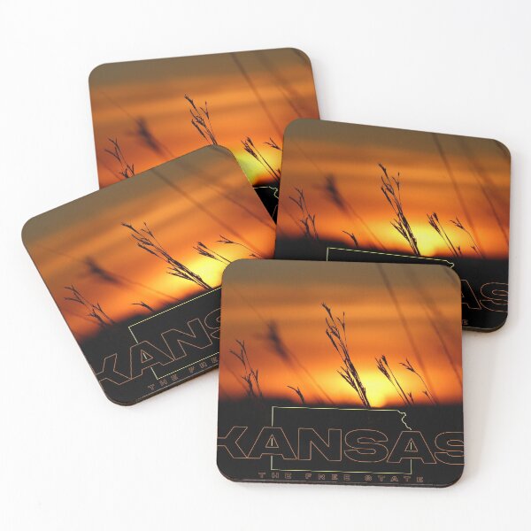 Item preview, Kansas - The Free State - Red Sunset designed and sold by MaryJaneRC.