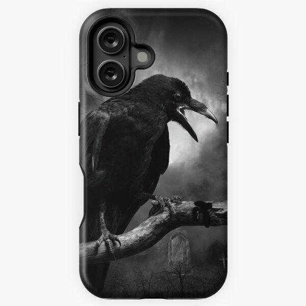 Item preview, Raven in Cemetery designed and sold by MorningFive.