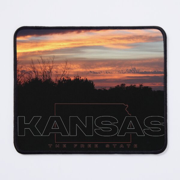 Item preview, Kansas - The Free State - Cloudy Sunset designed and sold by MaryJaneRC.