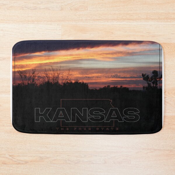 Item preview, Kansas - The Free State - Cloudy Sunset designed and sold by MaryJaneRC.
