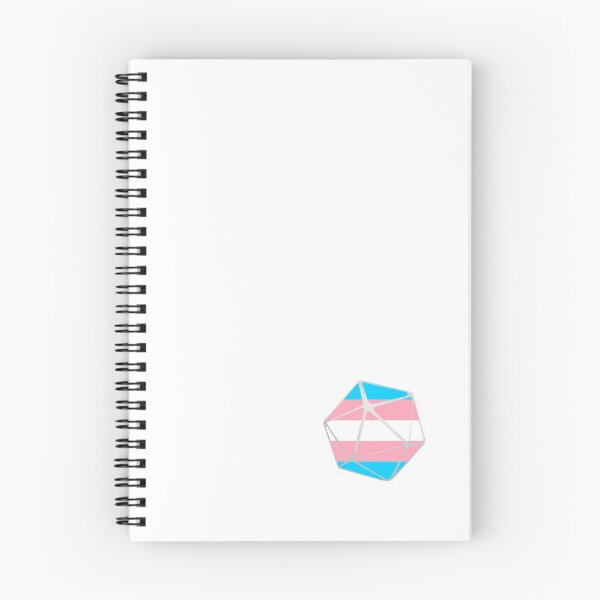 Item preview, Trans Pride D20 designed and sold by GingerBobble.