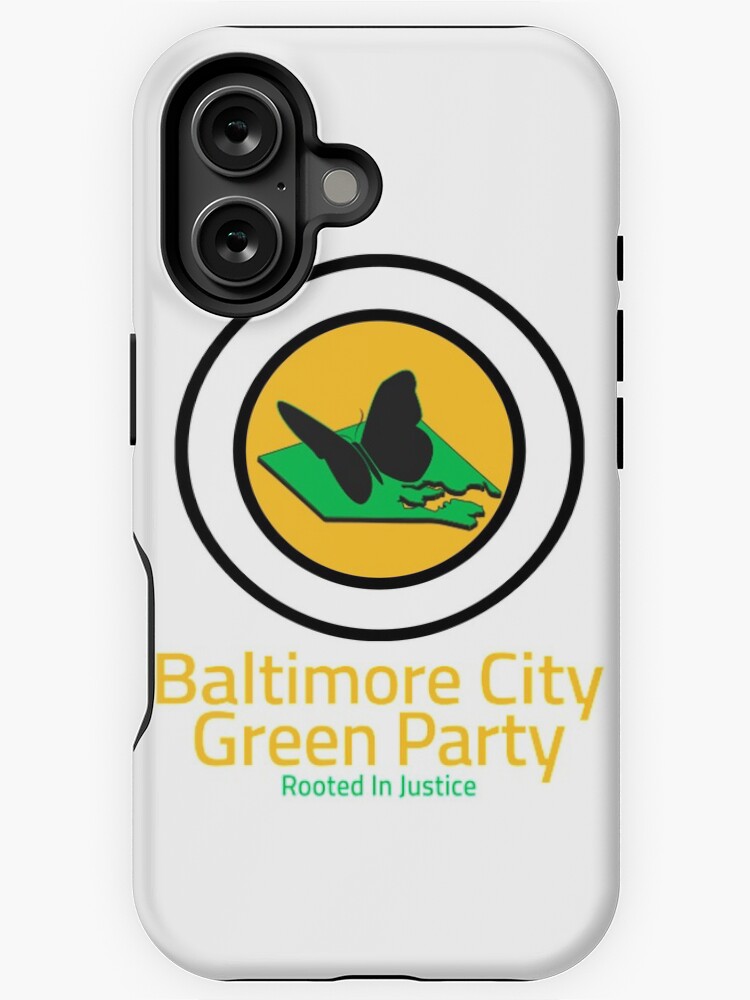 Thumbnail 1 of 4, iPhone Case, Baltimore City Green Party designed and sold by BGP-Store.