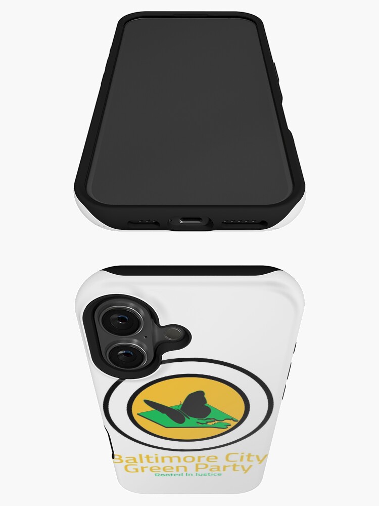 Thumbnail 3 of 4, iPhone Case, Baltimore City Green Party designed and sold by BGP-Store.