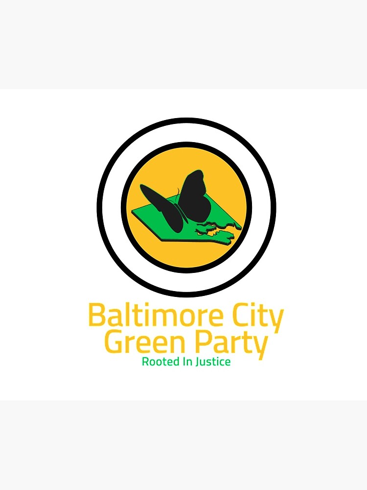 Thumbnail 5 of 5, Mouse Pad, Baltimore City Green Party designed and sold by BGP-Store.
