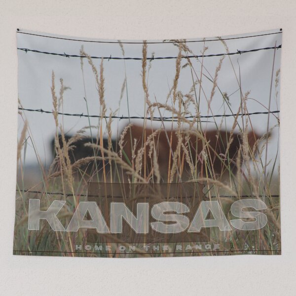Item preview, Kansas - The Free State - Cow Pasture designed and sold by MaryJaneRC.