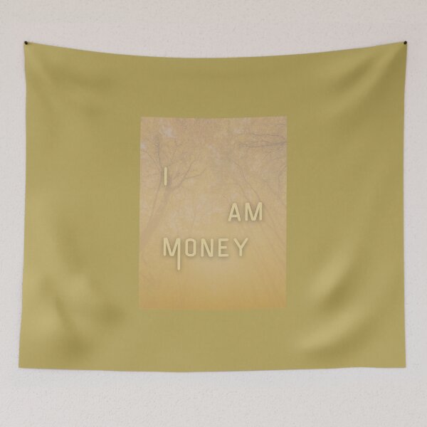 Item preview, I Am Money Affirmation Trees Graphic designed and sold by WonderfulHumans.