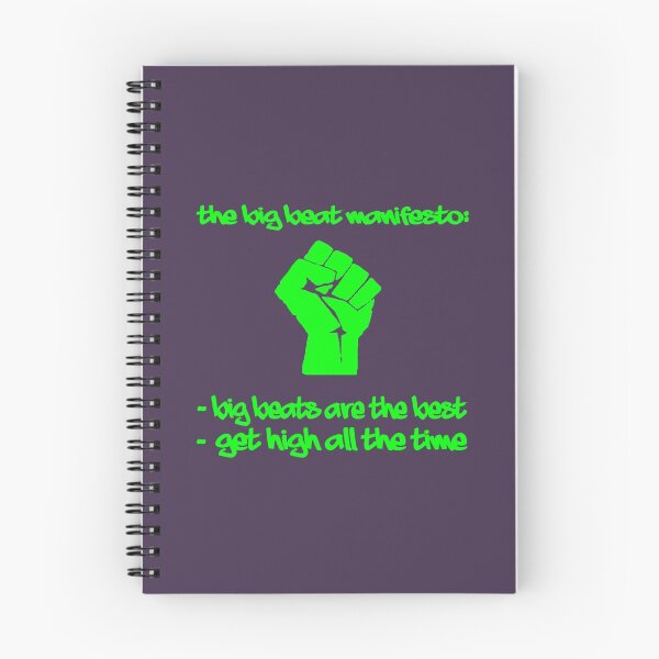Item preview, The Big Beat Manifesto! designed and sold by LordNeckbeard.