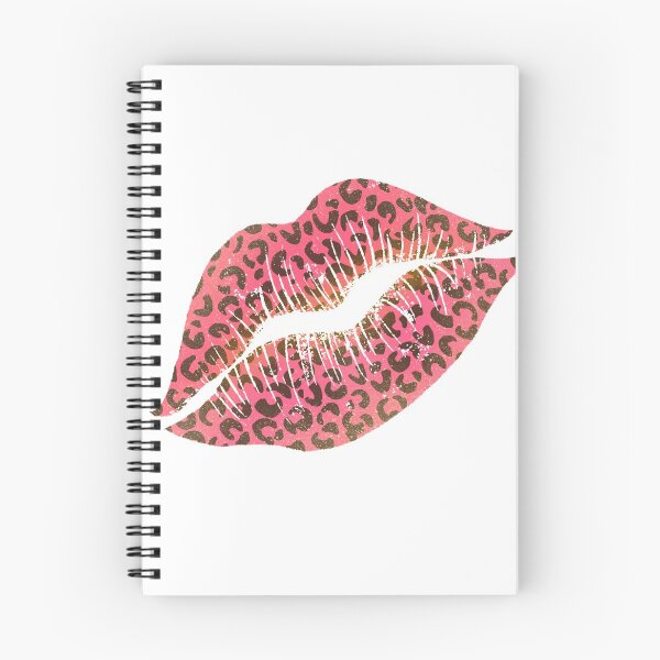 Item preview, Valentines leopard print lips kiss designed and sold by Gkumar-design.