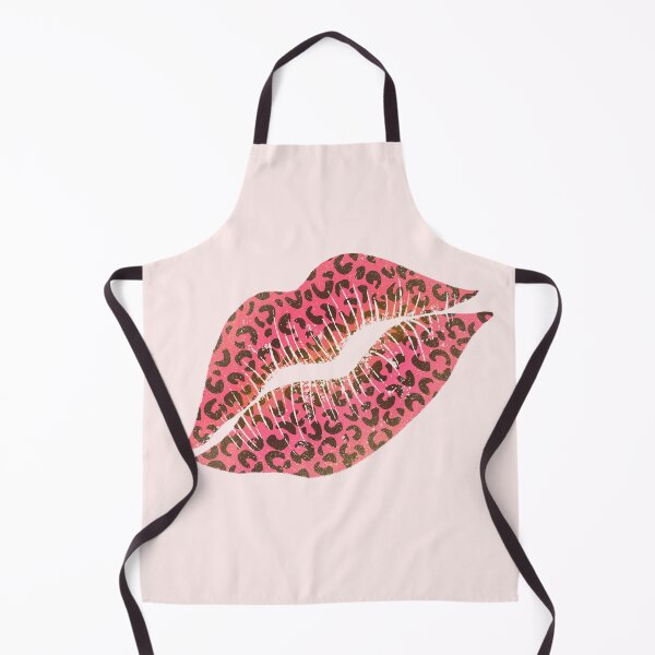 Item preview, Valentines leopard print lips kiss designed and sold by Gkumar-design.