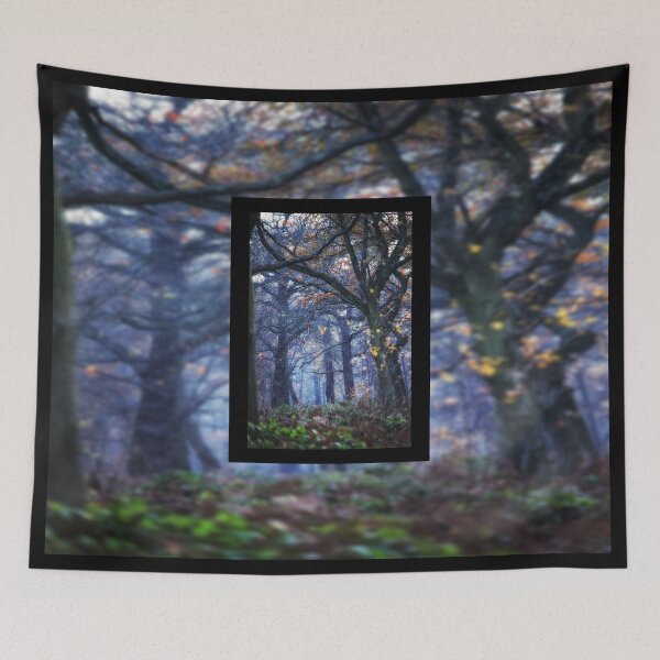 Item preview, The Enchanted Forest Portrait with Double Border designed and sold by Sam Stormborn Ormandy.