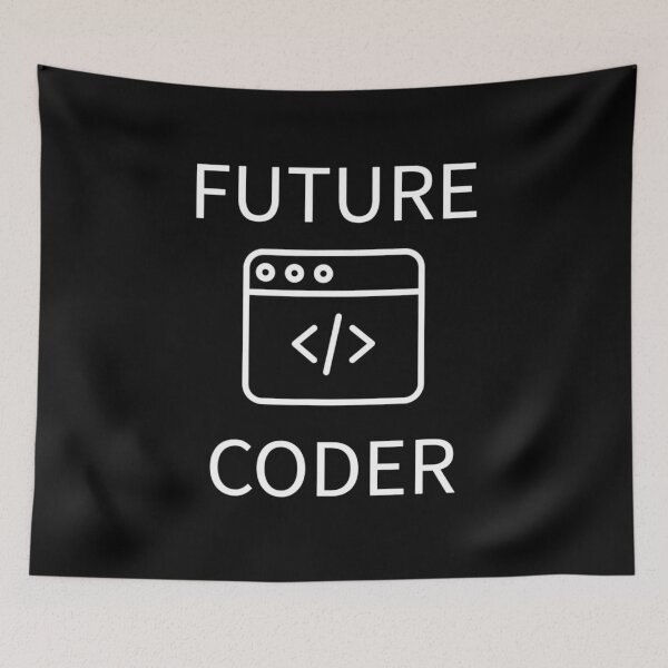 Item preview, Funny Tee Future Coder Funny Boy Girl Teen Student Coding Gift designed and sold by LPDankdesign.