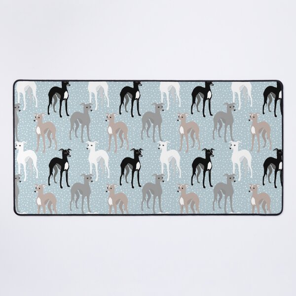 Item preview, Italian Greyhounds Mid-Century Modern Pattern designed and sold by AntiqueImages.
