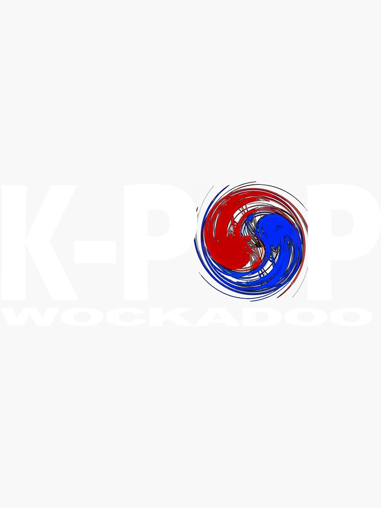 Thumbnail 3 of 3, Sticker, K-POP WOCKADOO 1 designed and sold by VkScript.
