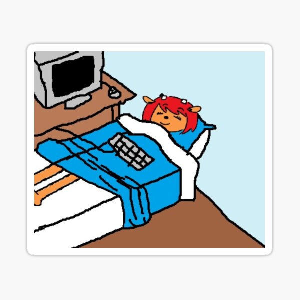 Vista previa del artículo con la obra «Lammy para la siesta», diseñado y vendido por keiraizthebest.