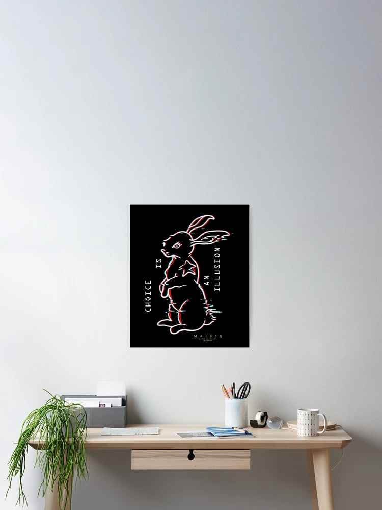 Thumbnail 2 of 3, Poster, Resurrections White Rabbit 3D designed and sold by Thingoc.