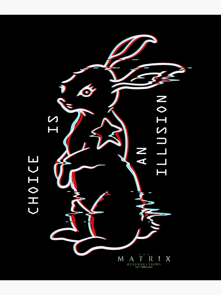 Thumbnail 3 of 3, Poster, Resurrections White Rabbit 3D designed and sold by Thingoc.