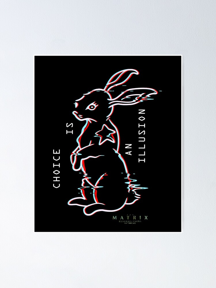 Thumbnail 1 of 3, Poster, Resurrections White Rabbit 3D designed and sold by Thingoc.