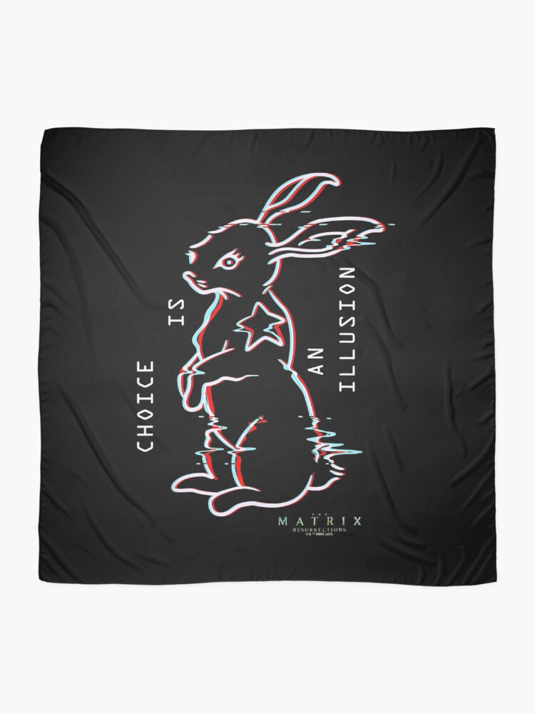 Thumbnail 2 of 3, Scarf, Resurrections White Rabbit 3D designed and sold by Thingoc.