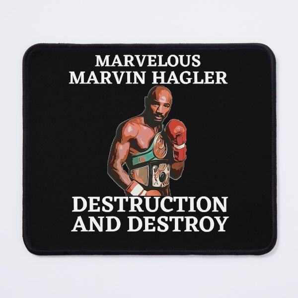 Item preview, Funny Men Marvelous Marvin Hagler Destruction And Destroy Classic Fan designed and sold by Missrosettadeck.
