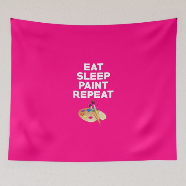 Item preview, Eat Sleep Paint Repeat Painters  designed and sold by AlwaysAwesome.