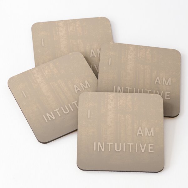 Artikelvorschau, ICH BIN INTUITIVE Affirmation Nature Graphic entworfen und verkauft von WonderfulHumans.