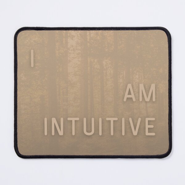 Item preview, I AM INTUITIVE Affirmation Nature Graphic designed and sold by WonderfulHumans.