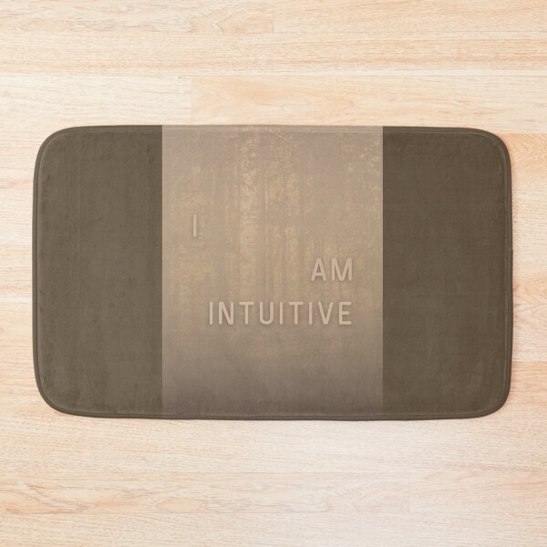 Item preview, I AM INTUITIVE Affirmation Nature Graphic designed and sold by WonderfulHumans.