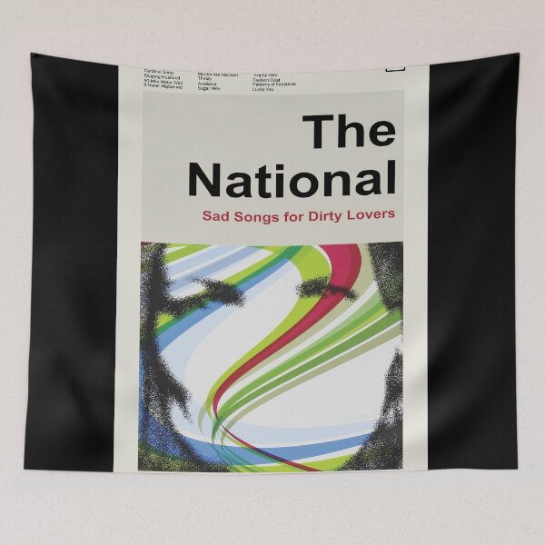 Item preview, The National - Sad Songs for Dirty Lovers designed and sold by Alexandra Schowalter.