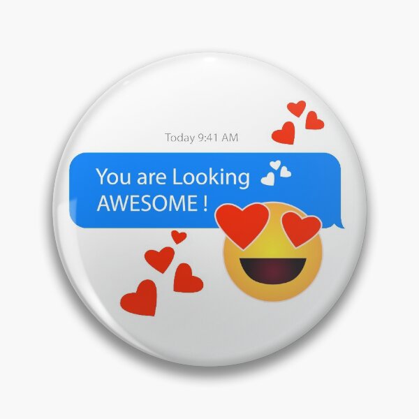 Item preview, ios Awesome message flirt Quote designed and sold by Arpitkahar.