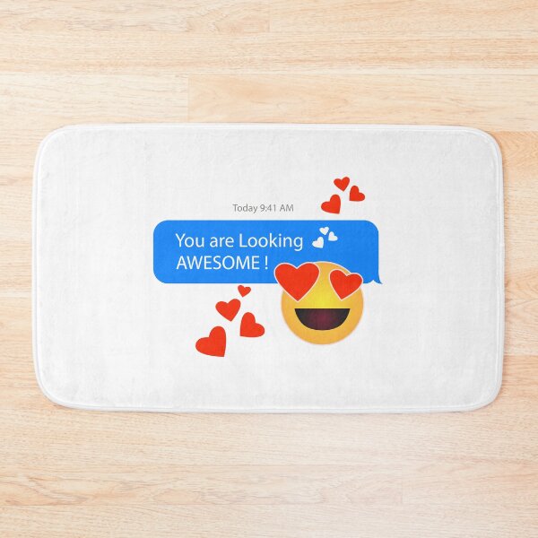 Item preview, ios Awesome message flirt Quote designed and sold by Arpitkahar.