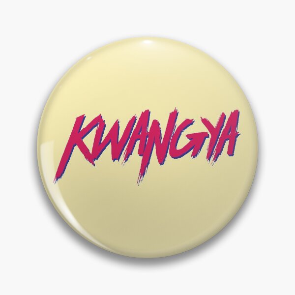 Item preview, SM Aespa Kwangya pink typography designed and sold by Morcawork.