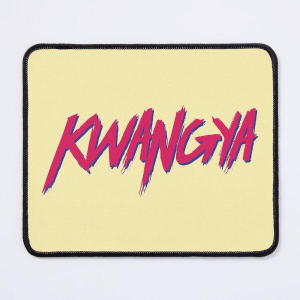 Item preview, SM Aespa Kwangya pink typography designed and sold by Morcawork.