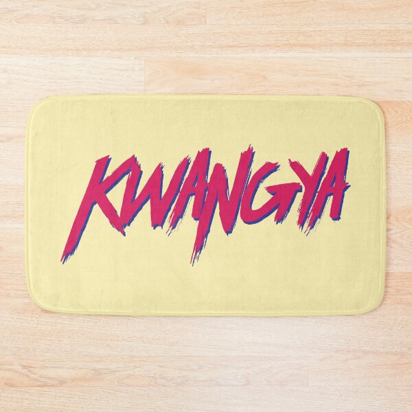 Item preview, SM Aespa Kwangya pink typography designed and sold by Morcawork.