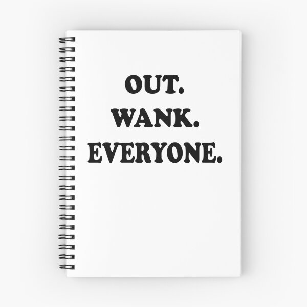 Artikelvorschau, Out Wank Everyone - Lustiges Wrestling-Zitat-T-Shirt entworfen und verkauft von topstoxx.