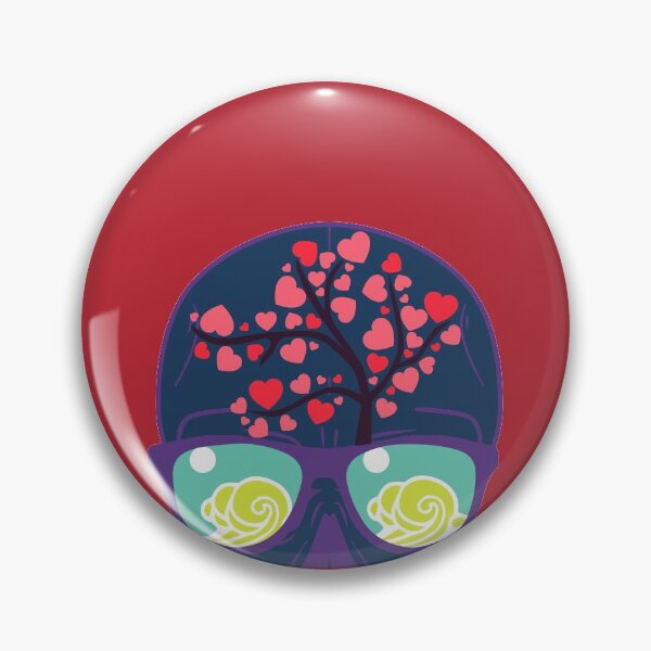 Item preview, I Am Good Enough - Nurture Yourself First - Cool Skull -Head Filled With Love | Skull Art designed and sold by The Red Nox.