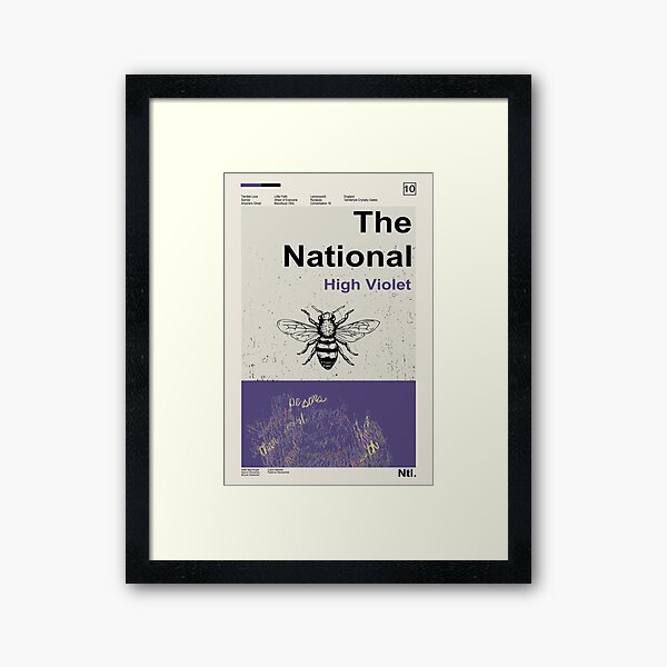 Item preview, The National - High Violet designed and sold by Alexandra Schowalter.