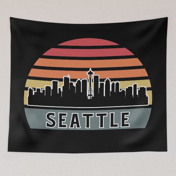 Artikelvorschau, Skyline von Seattle entworfen und verkauft von Us-nature.