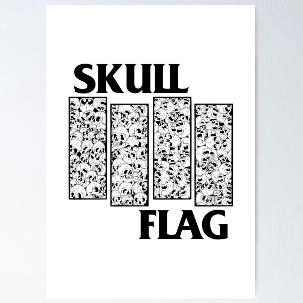 Item preview, SKULL FLAG designed and sold by hugoncalves.