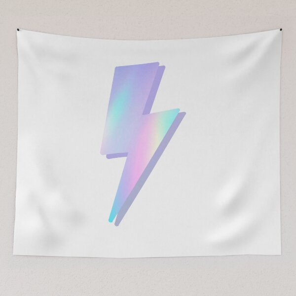 Item preview, Holographic lightning bolt designed and sold by queendoms.