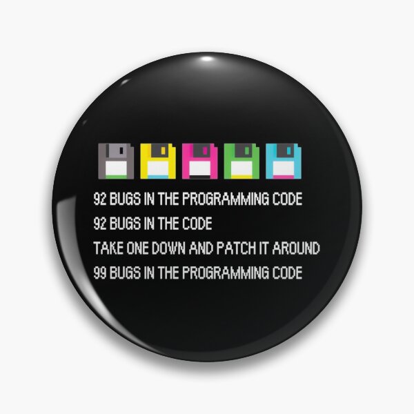 Item preview, Funny Tee 92 Bugs In The Programming Code For Coder Or Programmer designed and sold by TNMankdesign.